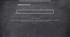 Desktop Screenshot of andersonissues.com