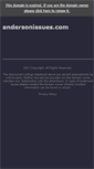 Mobile Screenshot of andersonissues.com